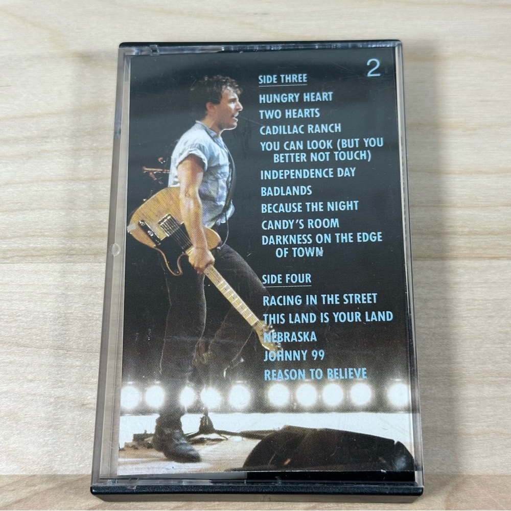 Bruce Springsteen & the E-Street Band Live 1975-1985 Cassette 2 Only GUC